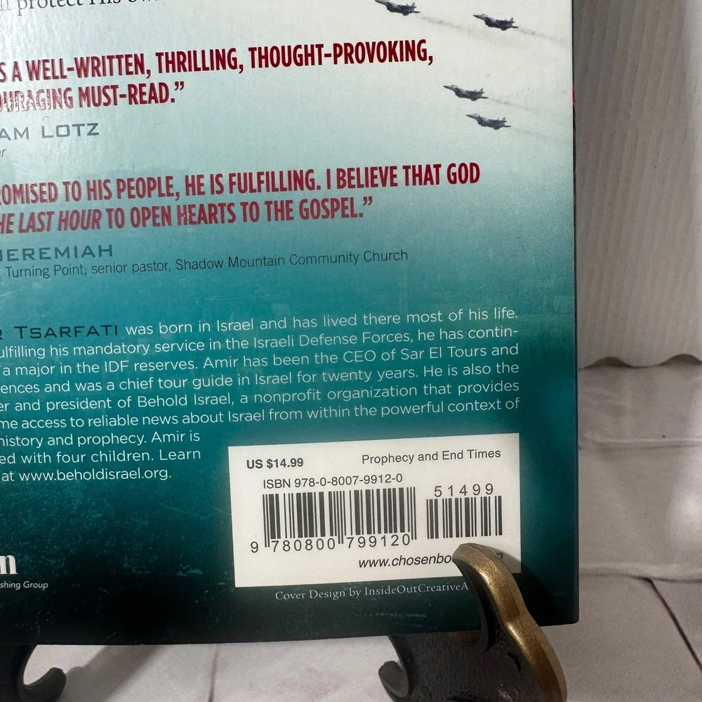 The‎ Last Hour An Israeli Looks at the End Times Amir Tsarfati Book Prophecy